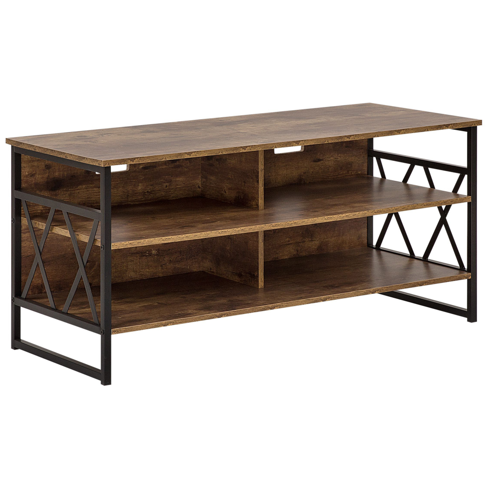 TV Stand CARLISLE Dark Brown