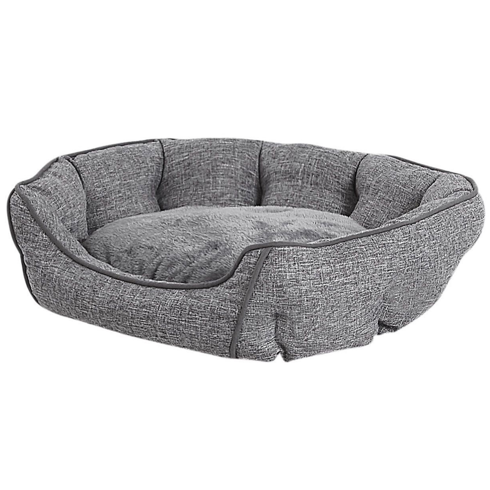 Pet Bed CANDIR Linen Grey