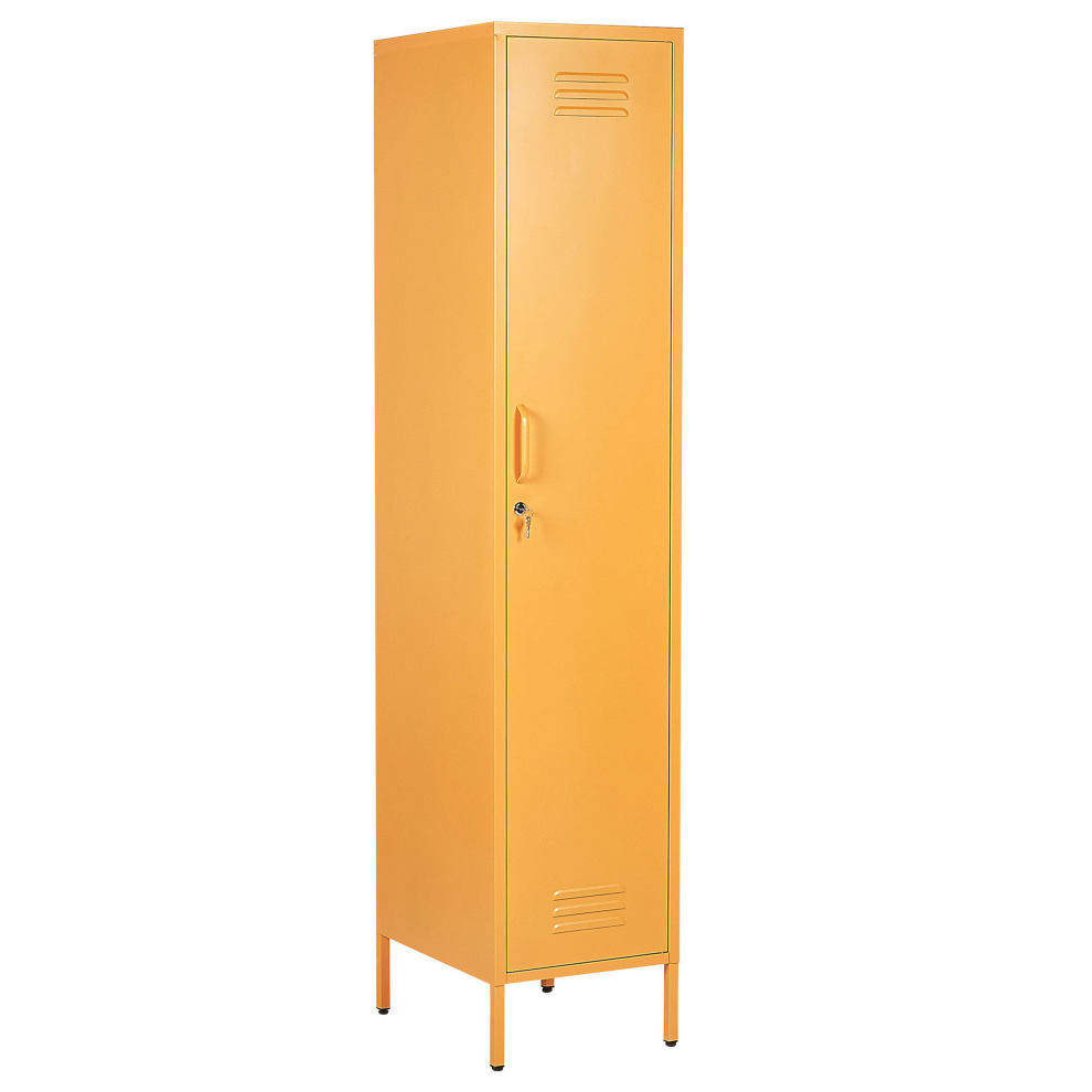 Storage Unit FROME Metal Yellow