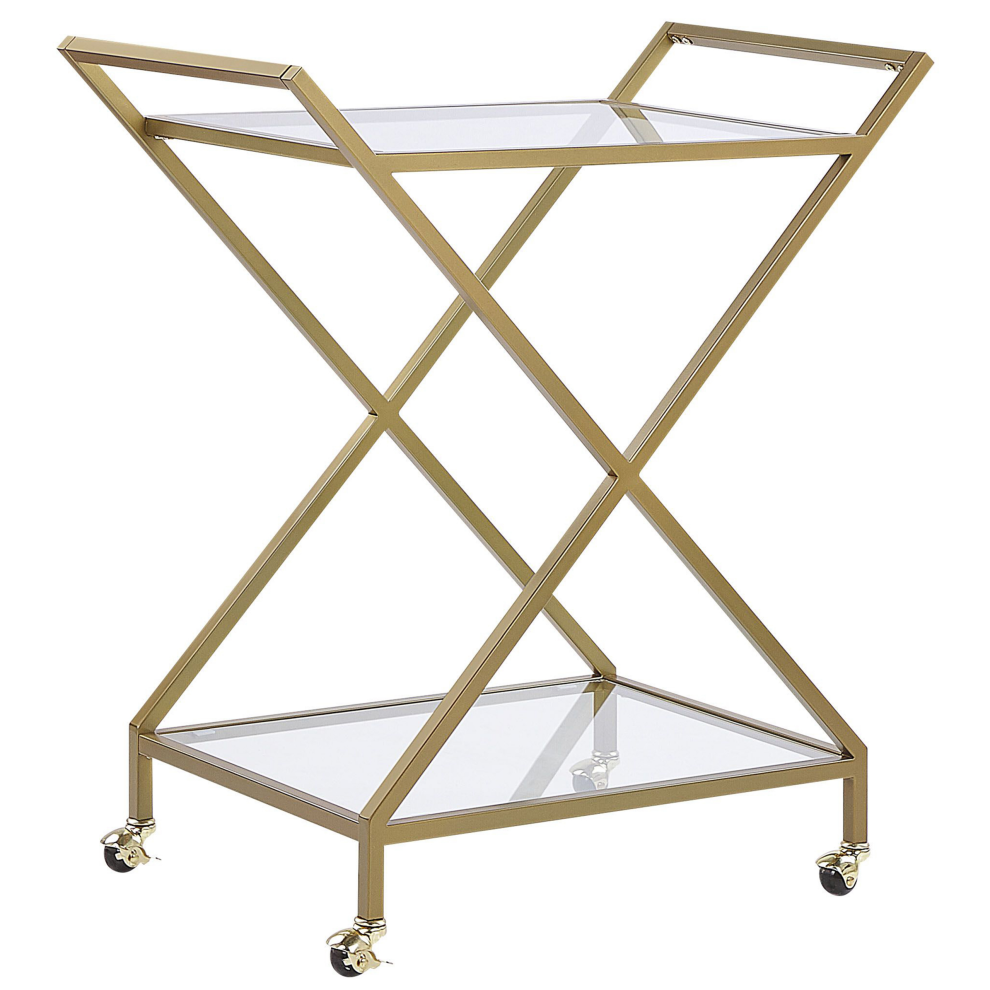 Kitchen Trolley IVERA Metal Transparent