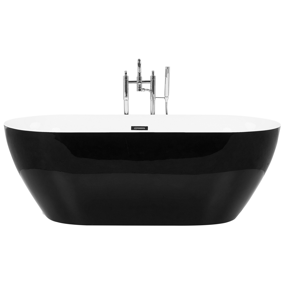 Freestanding Bathtub CARRERA 1600 x 750 mm Black