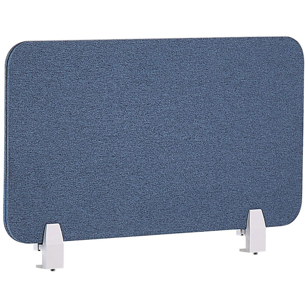 Desk Screen 72 x 40 cm Blue WALLY