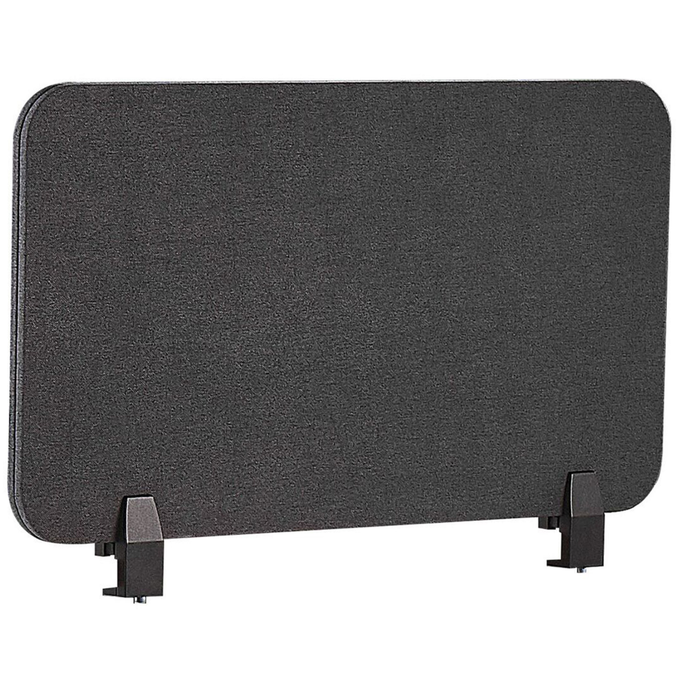 Desk Screen 72 x 40 cm Dark Grey WALLY