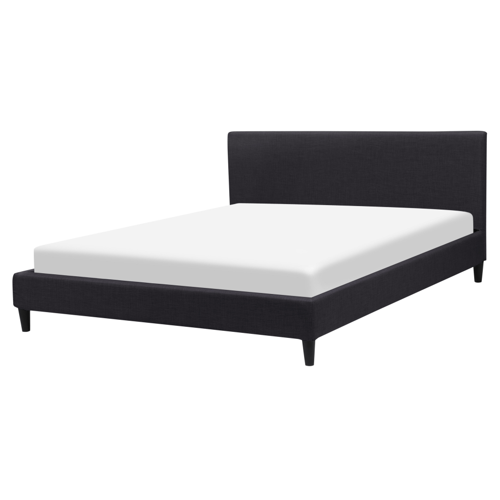 Bed Fabric FITOU 160 x 200 cm (EU King Size) Black