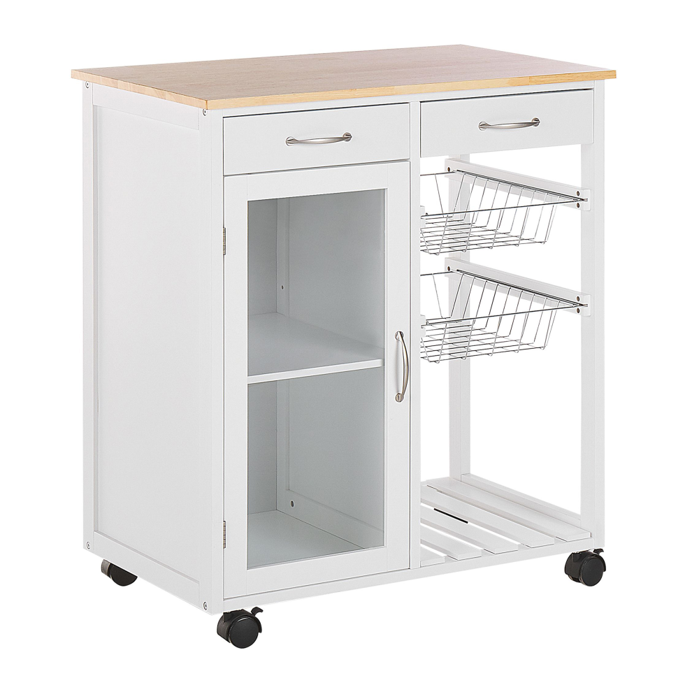 Kitchen Trolley BOVES White