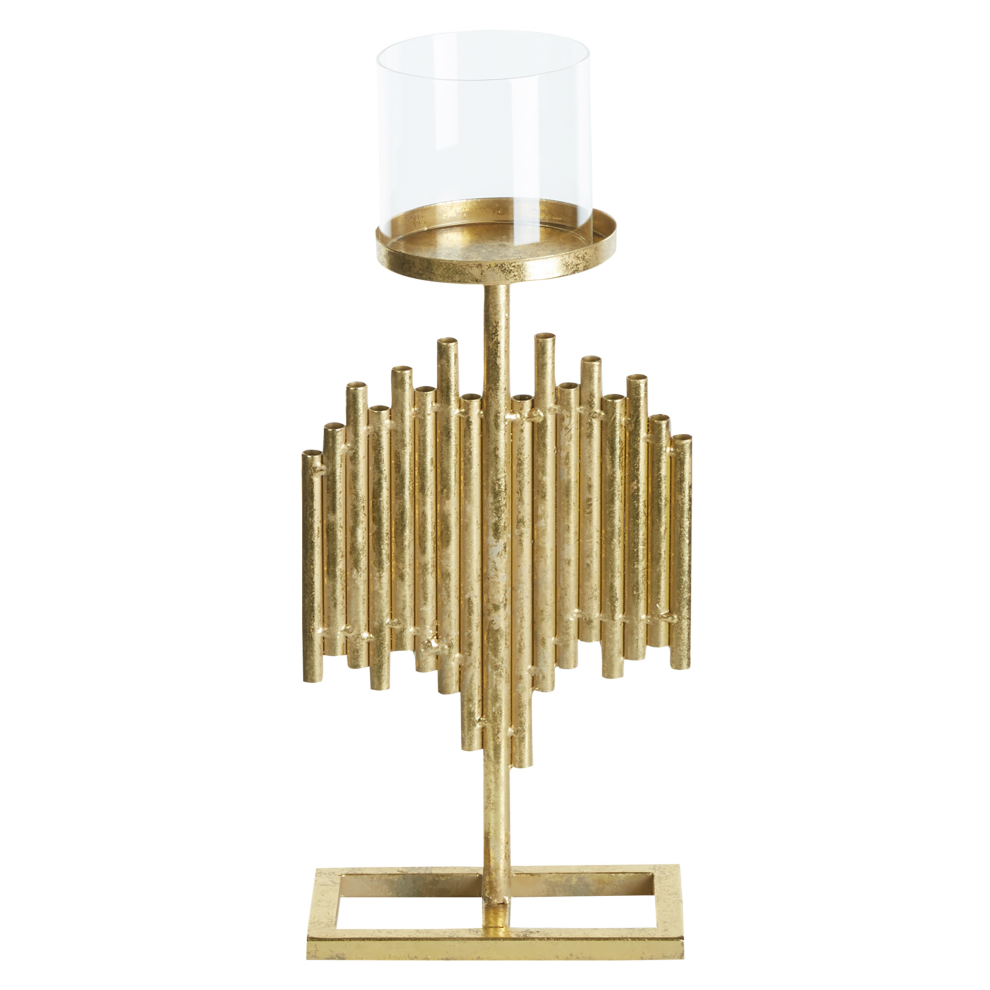 Candle Holder NIAS Metal 47 cm Gold