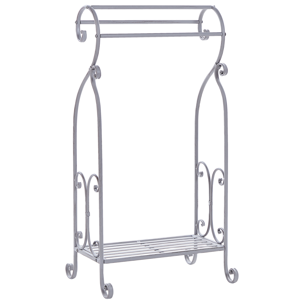 Towel Stand LINARES Metal Grey