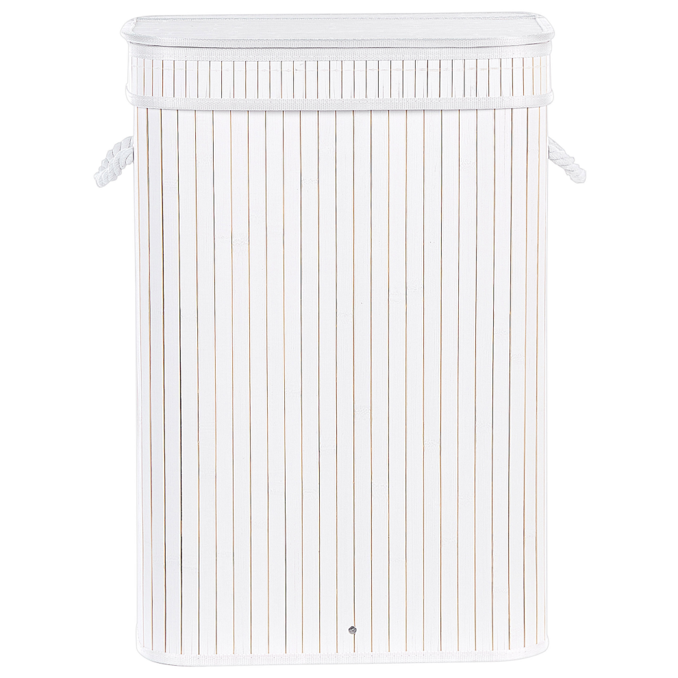 Basket KALUTARA Bamboo Wood White