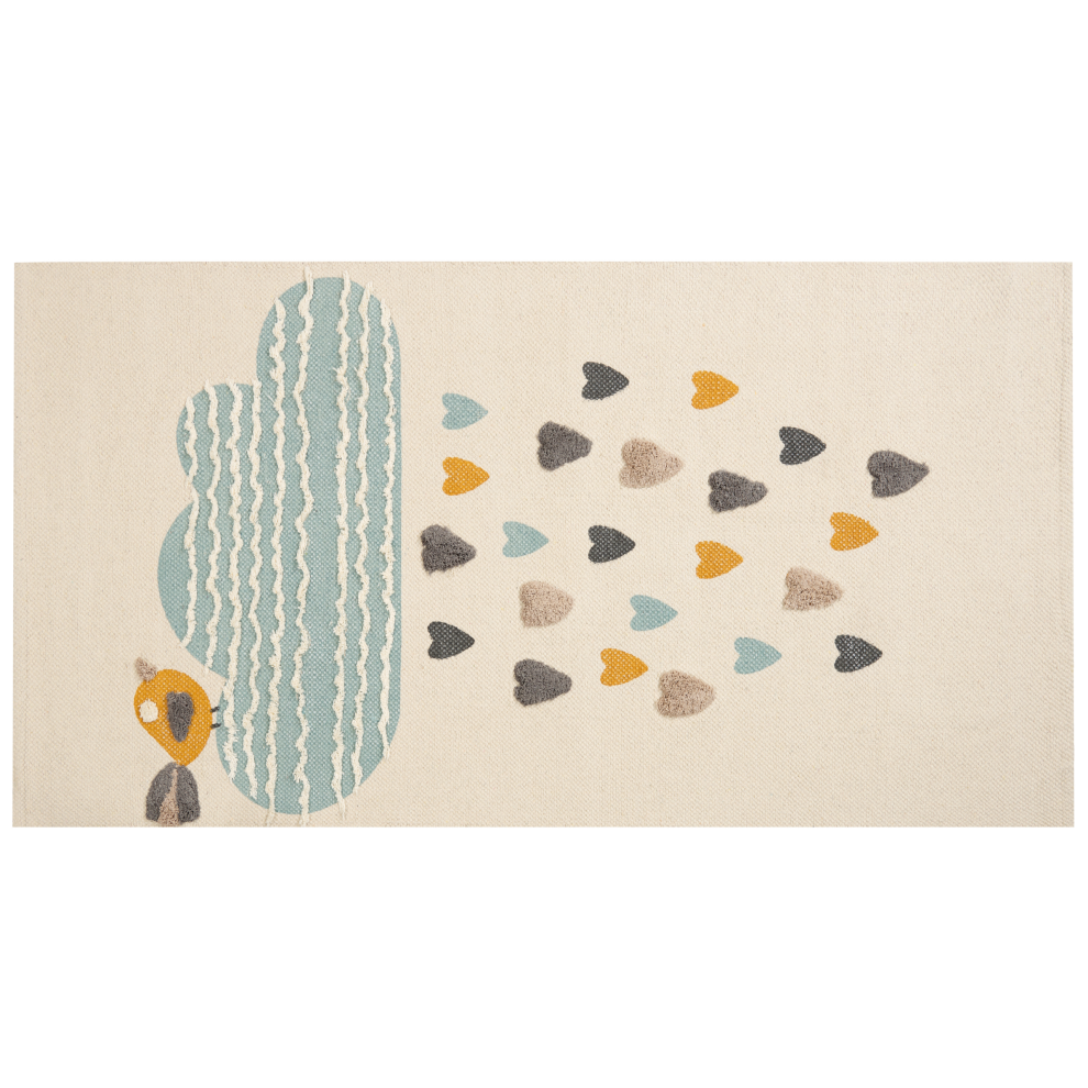 Cotton Kids Rug 80 x 150 cm Multicolour BLANG