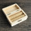 Wedding Ring Box Rectangle Personalized Ring Bearer Wooden Rings Holder Proposal Rustic Wedding Party 4