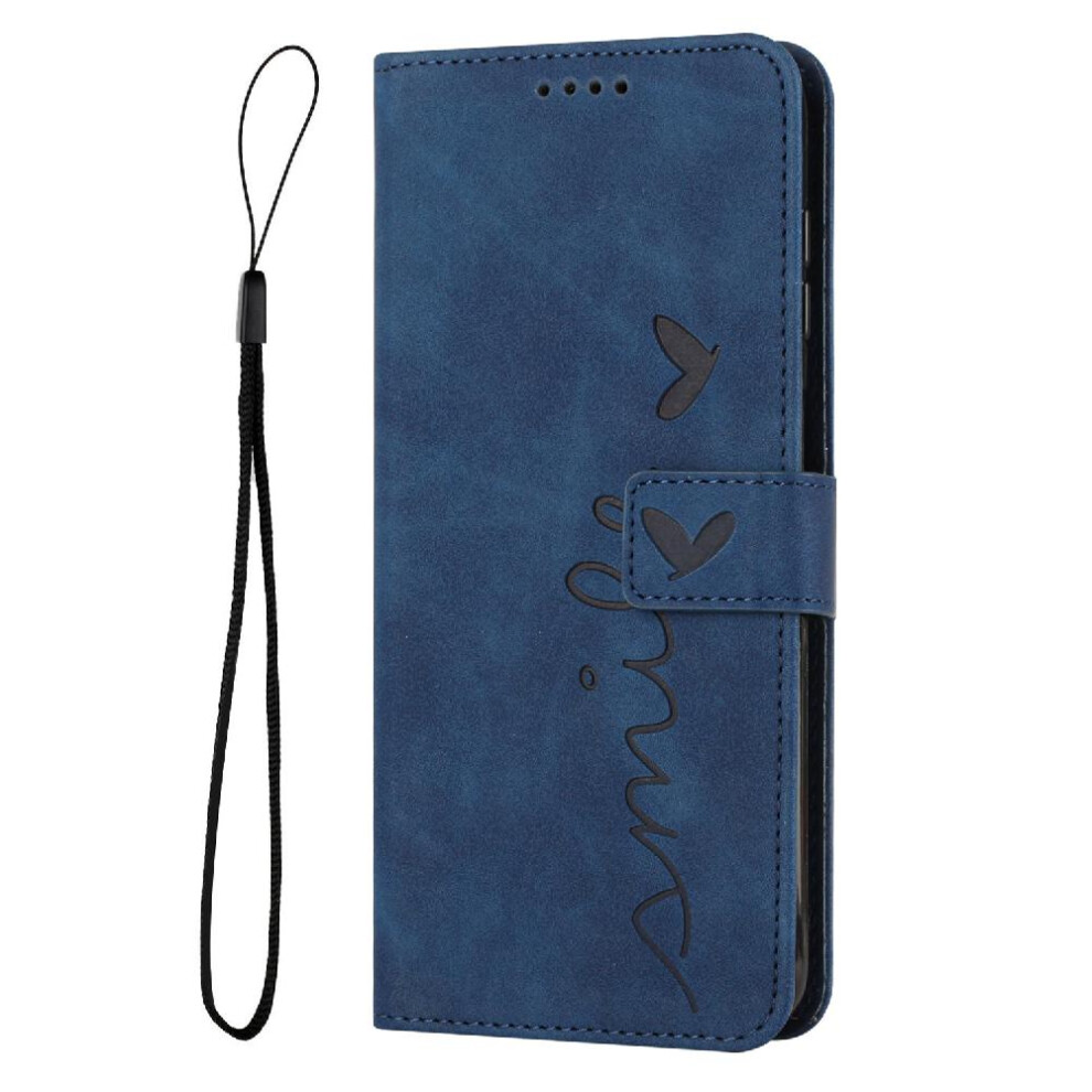 (Blue) Case For Itel A70 Side Buckle Full Protection Pu Leather Card Insertion Shockproof Flip Cover Blue 764762580001