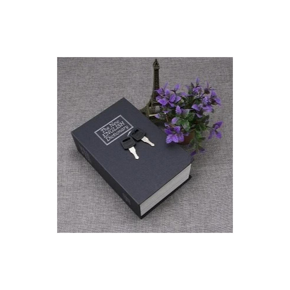 Mini Home Security Dictionary Book Safe Cash Jewelry Storage Key Lock Box Hot 885486129724
