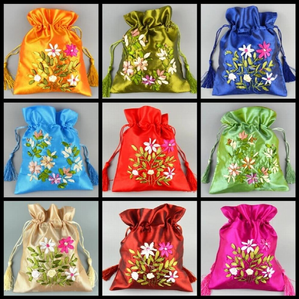 Hand embroidery brocade collectables bracelets jewelry bags 4pc/lot-image-OPC-PBRWFYG-NEW
