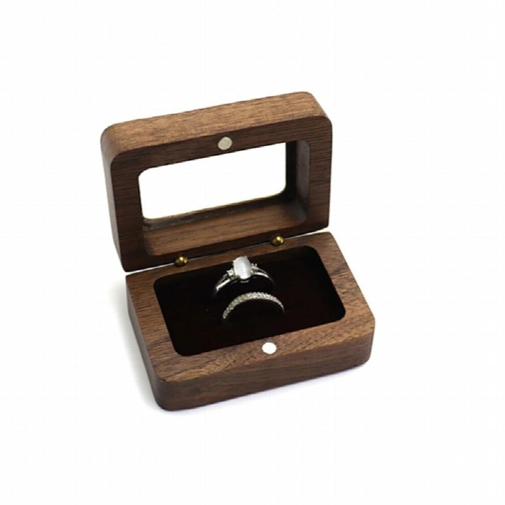 Unique Engagement Ring Box for Proposal Slim Pocket Size Wooden Ring Box for Men Women-image-OPC-PBRWGTR-NEW
