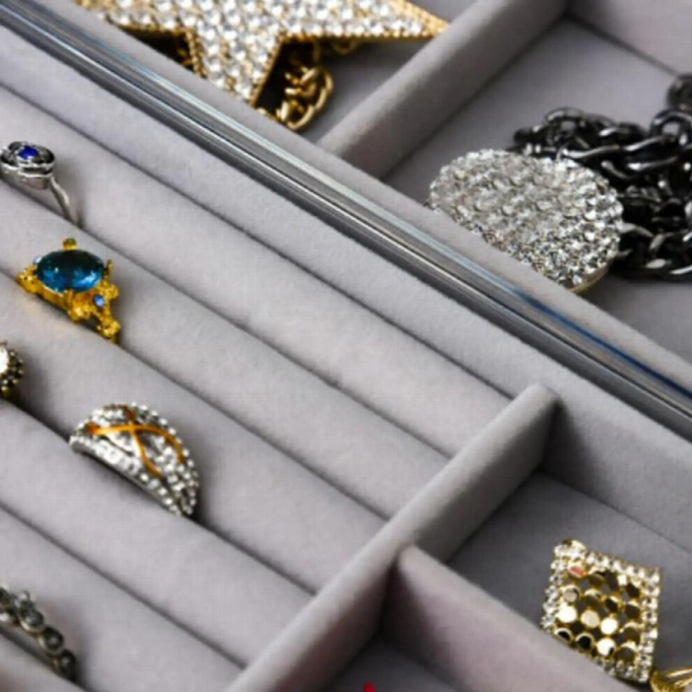 3 Layer Jewelry Box Organizer Storage Box Large Capacity Drawer Jewelry Case for Bracelets Toilet Travel Necklaces Girls Women-image-OPC-PBRWH8J-NEW