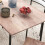 Homcom HOMCOM 5 Piece Dining Table and Chairs Set, Space Saving, Brown and Black 8