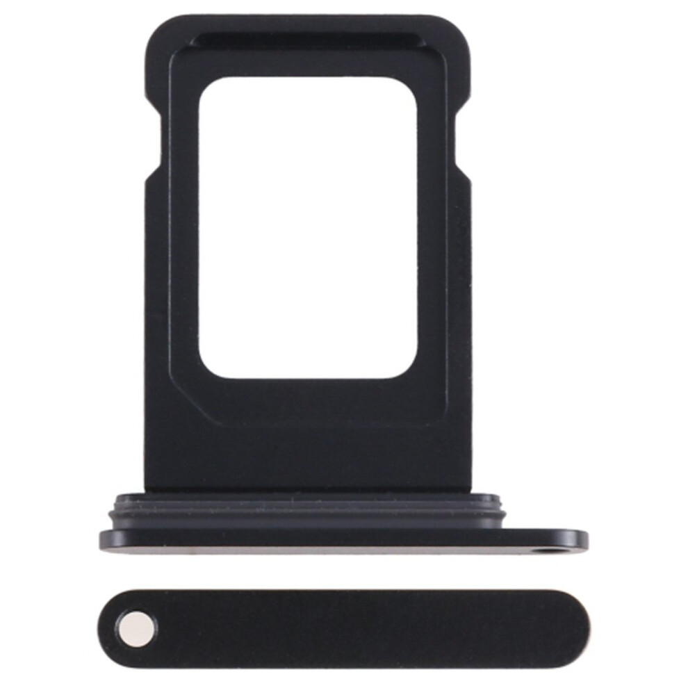 Sim Tray Compatible With Iphone 15 Pro In Titanium Black 7865575281970