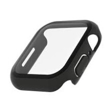 Protección de pantalla y funda híbrida BELKIN TemperedCurve para Apple Watch 8-7-SE-6-5-4 - Negro