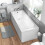 Voda 1600mm Single Ended Straight Bath 1