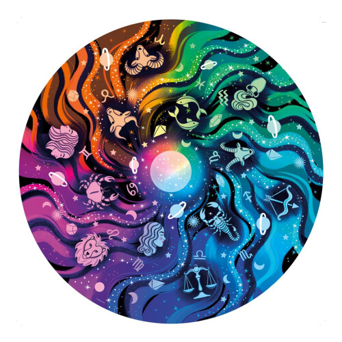 Ravensburger Astrology Circular 500 Piece Jigsaw Puzzle 2