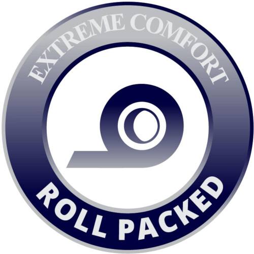 eXtreme comfort ltd The 3ft Single Cooltouch Essentials Wave Grey Border 18cms Deep Spring Value Mattress. 2