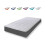 eXtreme comfort ltd The 3ft Single Cooltouch Essentials Wave Grey Border 18cms Deep Spring Value Mattress. 1