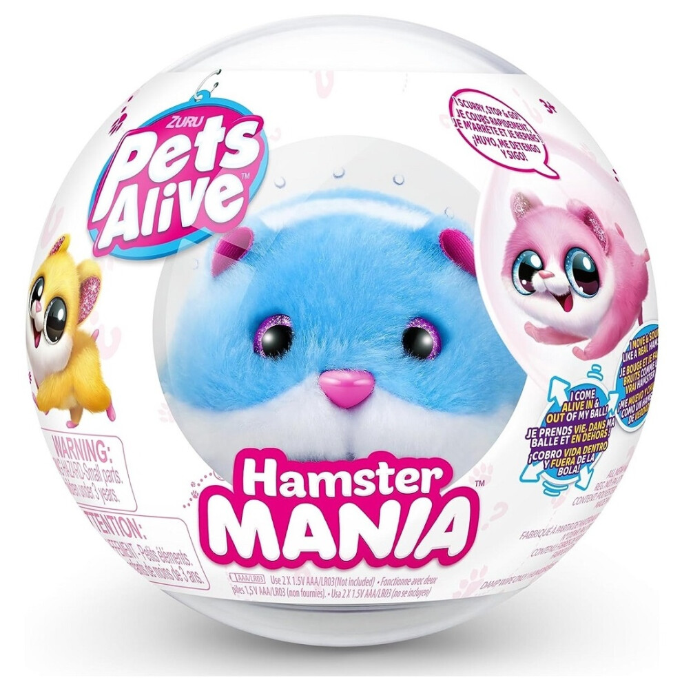 Zuru Pets Alive Hamstermania - 1 Supplied at random