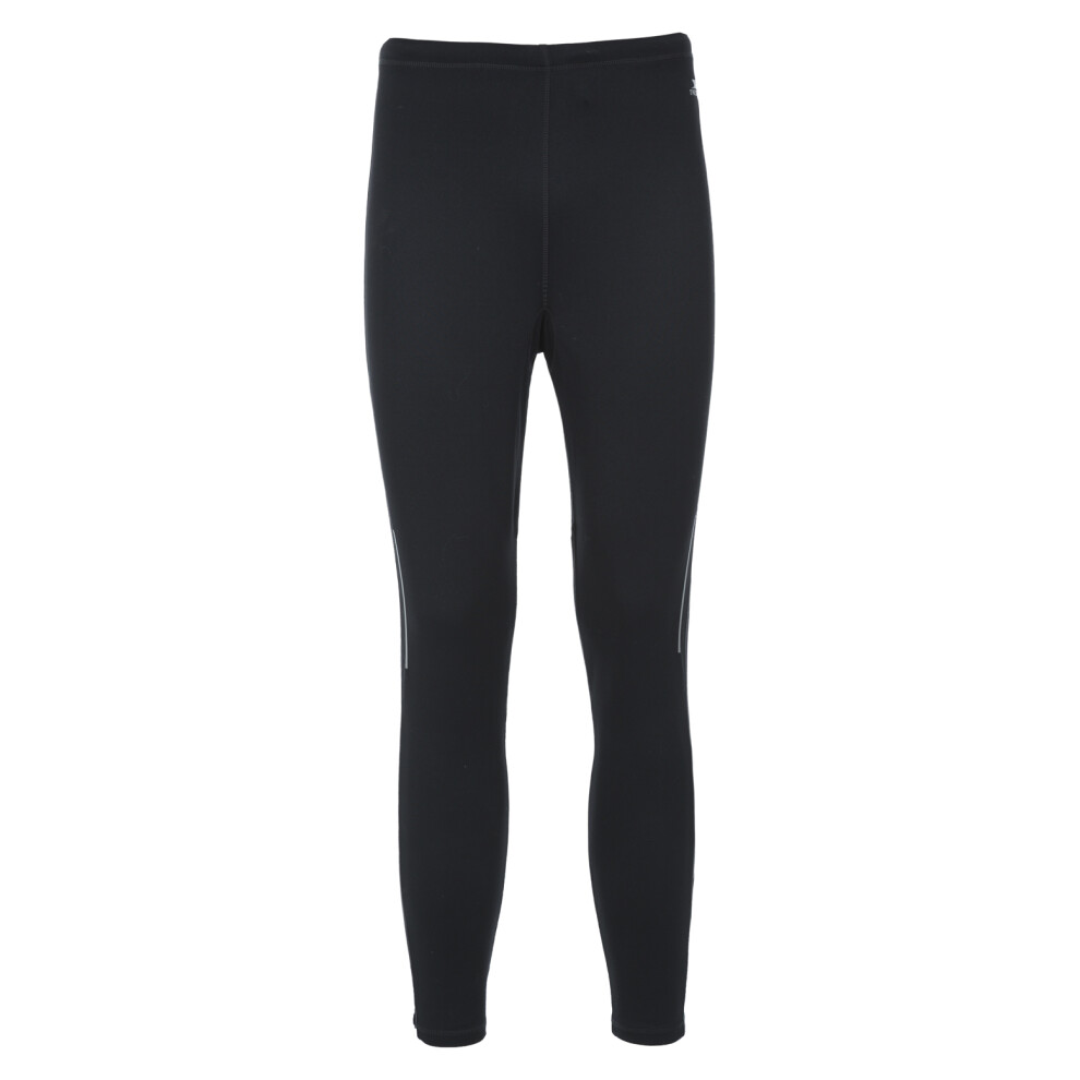 (XS, Black) Trespass Mens Leggings Full Length Roderick