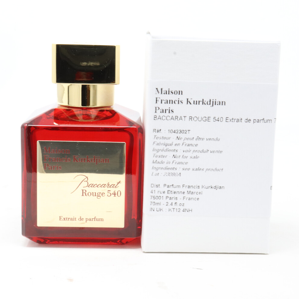 Baccarat Rouge 540 by Maison Francis Kurkdjian Extrait De Parfum 2.4oz New