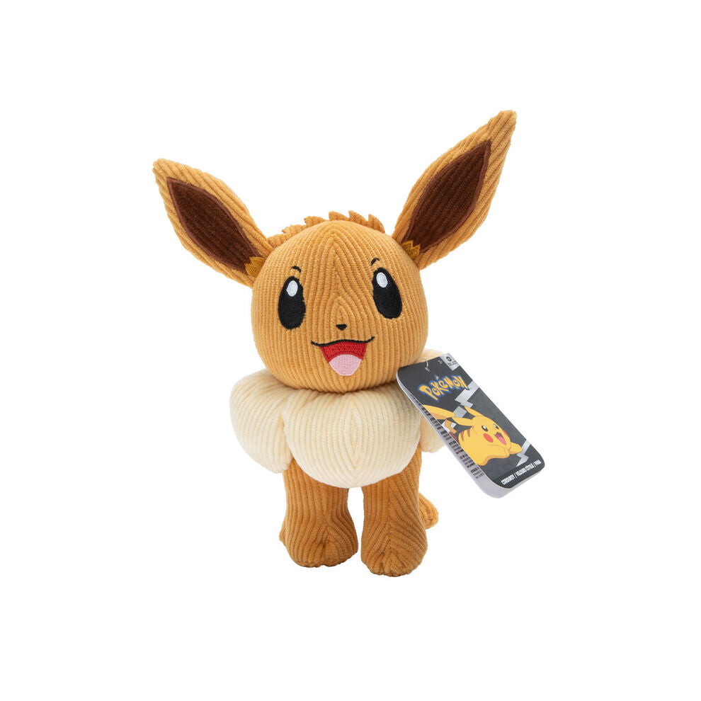 Pokemon 8" Corduroy Eevee Plush