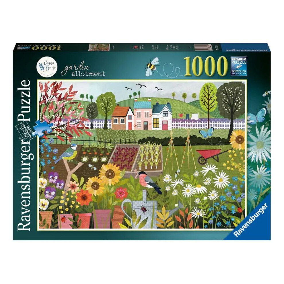 Garden Allotment 1000 Piece Jigsaw Puzzle