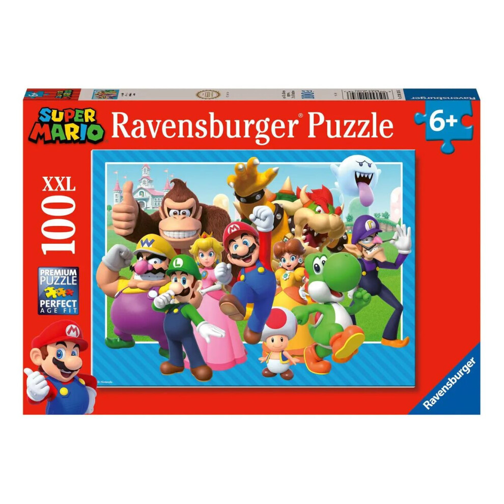 Ravensburger Super Mario 100 Piece Jigsaw Puzzle Xxl