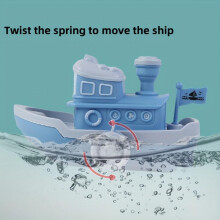 1pc Swimming Small Boats Clockwork Toys Bathing Beach Small Boats Submarines