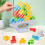 Swing Jenga High Building Block Toy Table Balance Jenga Puzzle Interactive Game 4