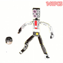 Surveillance Man Sound Man Toilet Stereo TV Monitor Building Blocks Action Figures Toys Christmas Birthday Halloween Year Gift