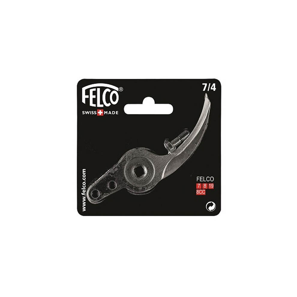 Felco Anvil blade for Model 7 secateurs - blade and bolt part no 7/4 - sealed