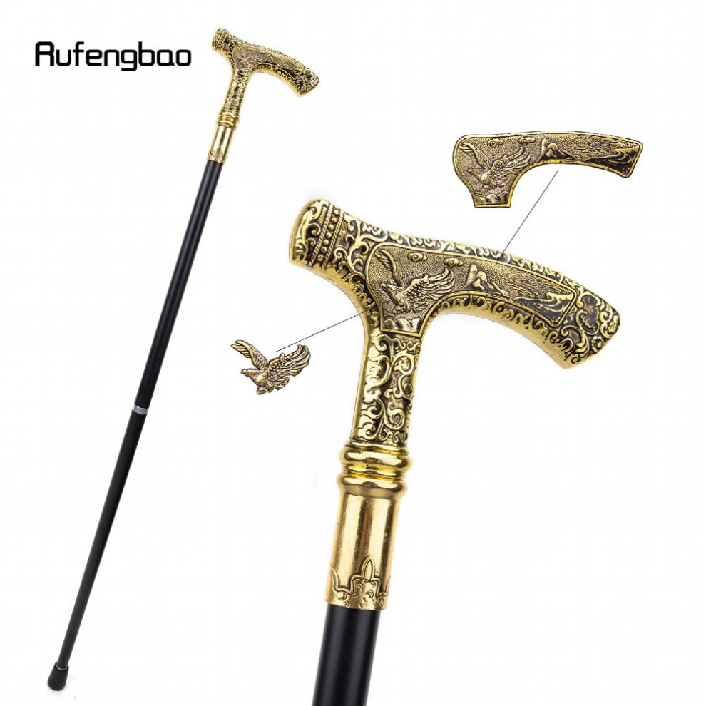 1pc Eagle Handle Walking Cane Decorative Walking Stick Gentleman Cosplay Cane Knob Crosier 35 43
