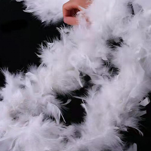 1pc Party Dance Dress Feather Accessories 1