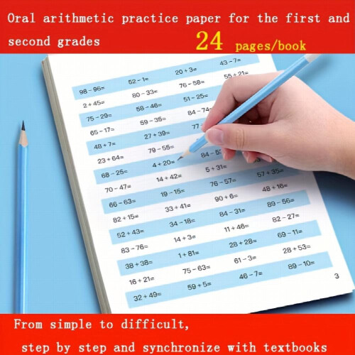 Oral Arithmetic Practice Sheet For First And Second Students 30 Daily Math For Addition And Subtraction Oral Arithmetic Practice 1