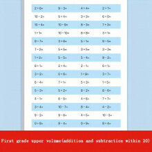 Oral Arithmetic Practice Sheet For First And Second Students 30 Daily Math For Addition And Subtraction Oral Arithmetic Practice