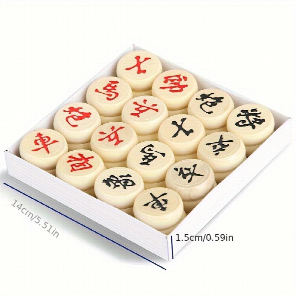 1 Set Log Boxed Chess Educational Entertainment Chess Christmas Halloween Thanksgiving Gift-image-OPC-PCYHKRH-NEW