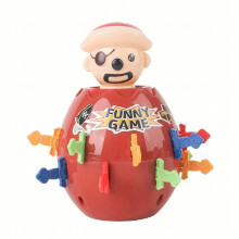 Pirate Popup Board Game Cube Montessori Family Gathering Game Toy Funny Pirate Toy For Christmas Holloween Gift