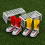 Dollhouse Simulative Mini Doll Finger Football Set Shoe Support Random 5