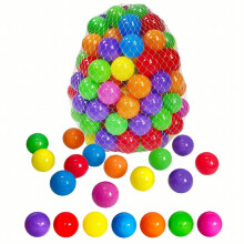 100pcs Soft Plastic Ocean Ball Pit Balls Plastic Toy Balls For Kids Ideal Baby Toddler Ball Pit Baby Pool Water Toys Party Decoration Photo Booth Prop