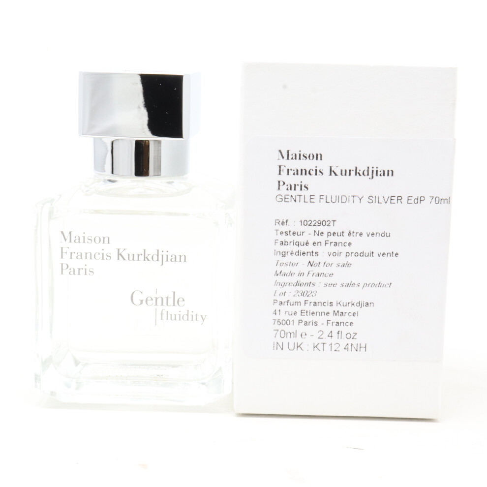 Gentle Fluidity Silver by Maison Francis Kurkdjian Eau De Parfum 2.4oz Spray New