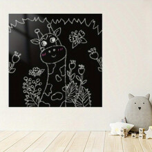 1pc Magnetic Soft Blackboard Office Home Small Blackboard Refrigerator Sticker Handwritten Office Meeting School Teaching Blackboard Food Shelf Life R
