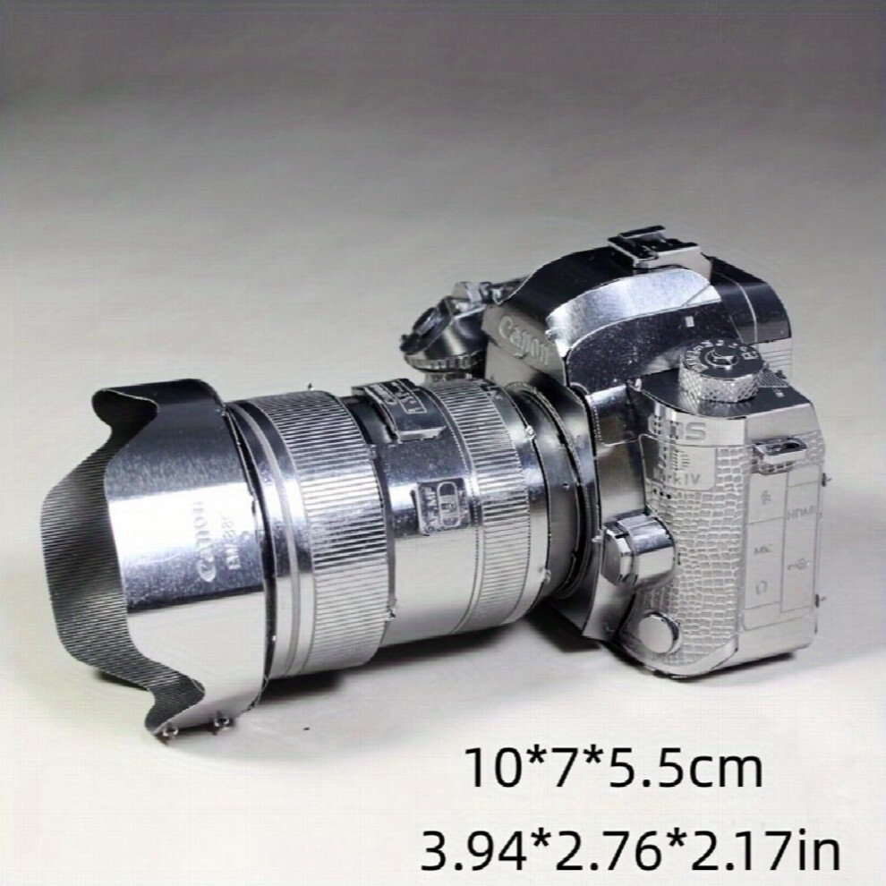 DIY Metal Assembled Toy Camera Model 3D Three dimensional Game Puzzle Model-image-OPC-PCYHRRM-NEW