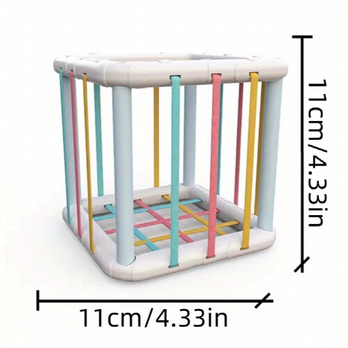 Rainbow Push And Pull Toy Shape Cognition Grasp Training Small Toys Educational Toys 2