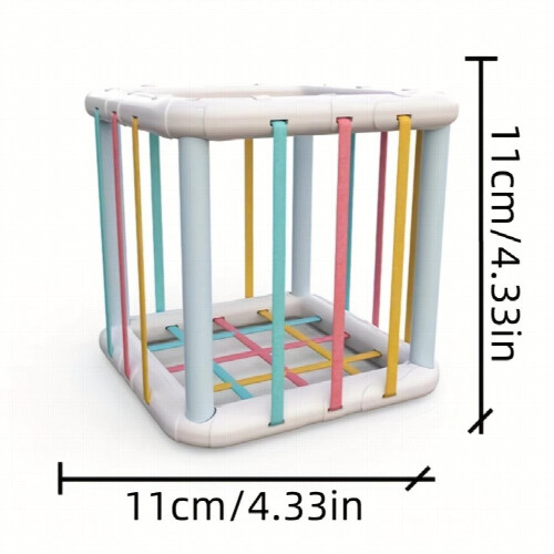 Rainbow Push And Pull Toy Shape Cognition Grasp Training Small Toys Educational Toys