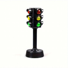 2 Pcs Childrens Early Education Traffic Light Toy Simulation Mini Signal Lamp Model Toys Kindergarten For Kids Toddler